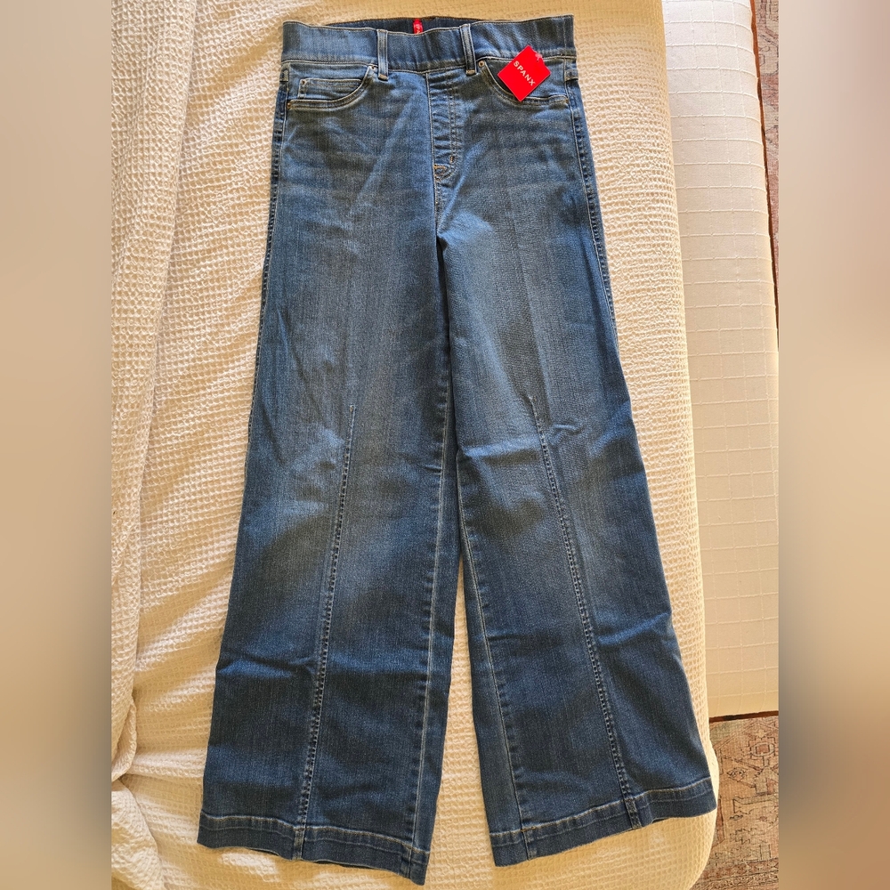 SPANX Wide Leg Jeans, Size Medium, NWT